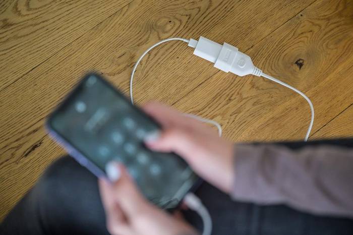 Kunststoffverlängerung H03VVH2-F 2x0,75 Kabel-L.5m weiß Brennenstuhl