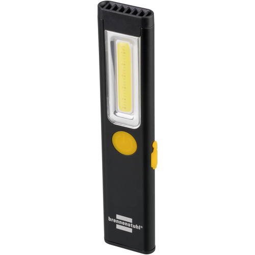 Brennenstuhl LED Akku Handleuchte PL 200 A / LED Taschenlampe mit COB LED (200lm, inklusive USB-Ladekabel, bis zu 12h Leuchtdauer
