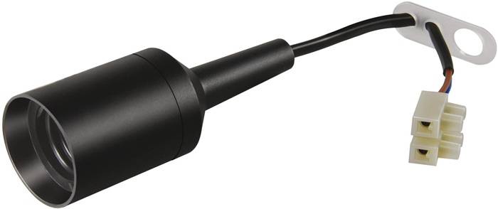 Renovierfassung E27 2Pole Anschlussleitung 25cm schwarz Brennenstuhl