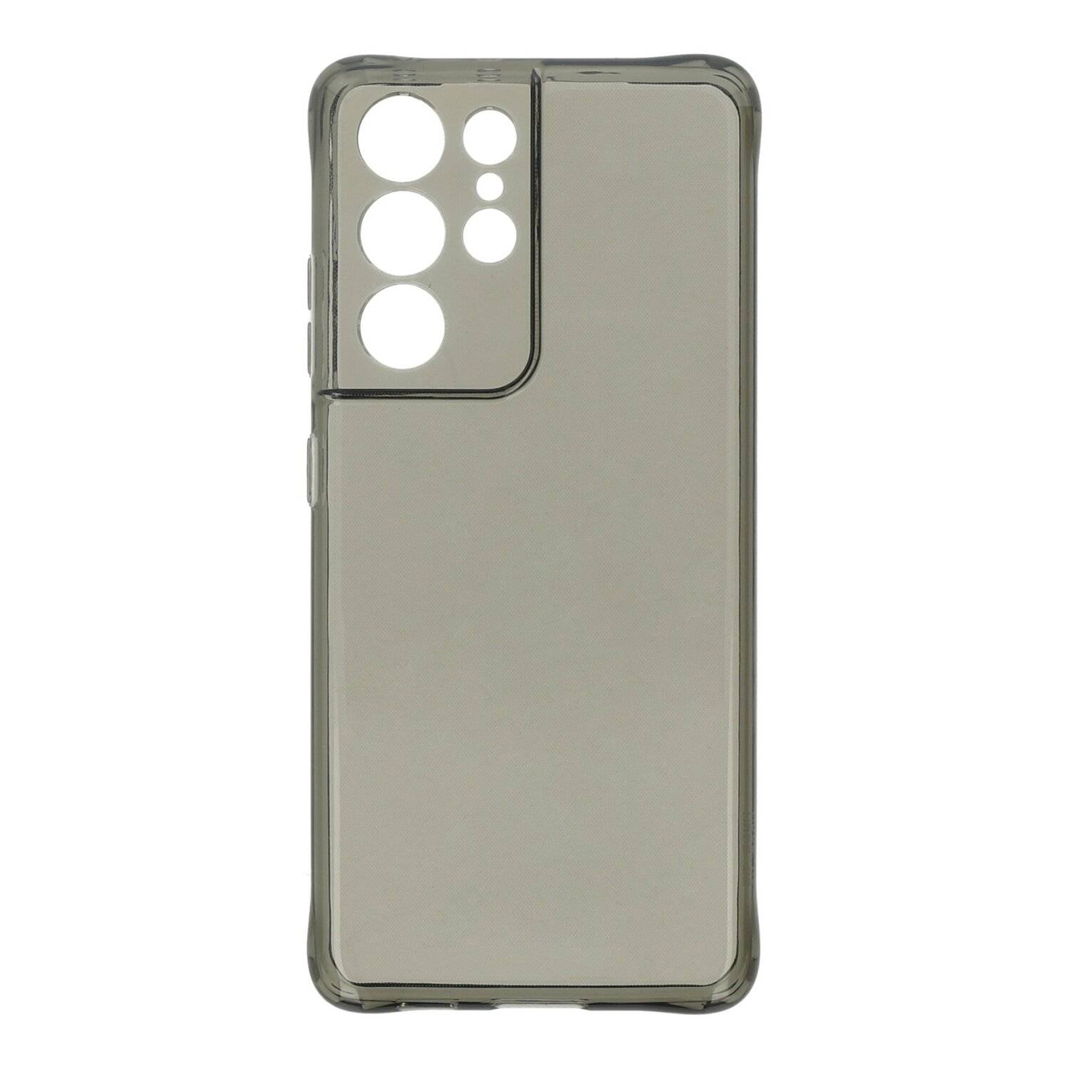 Schutzhülle TPU mit Kameraschutz Bumper Hülle Case Handy Smartphone kompatibel mit iPhone 11 Dunkel-Transparent