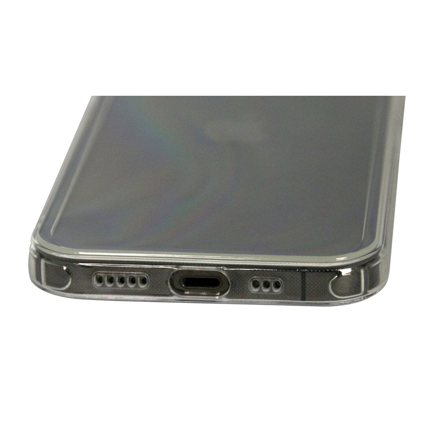 Schutzhülle TPU mit Kameraschutz Bumper Hülle Case Handy Smartphone für Samsung Galaxy S21 + (H996F) Transparent