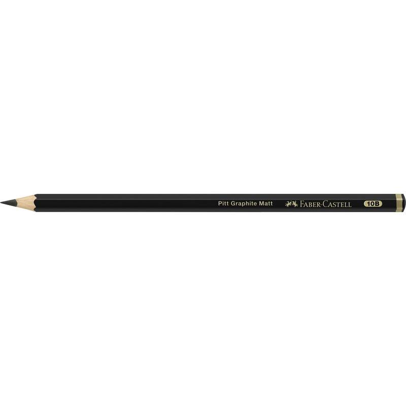 FABER-CASTELL Bleistift PITT GRAPHITE Matt, Härtegrad: 10B