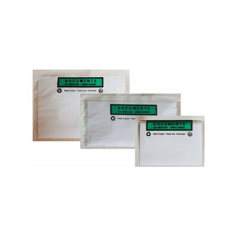 GPV Pochettes porte-documents en papier, (L)120 x (P)162 mm