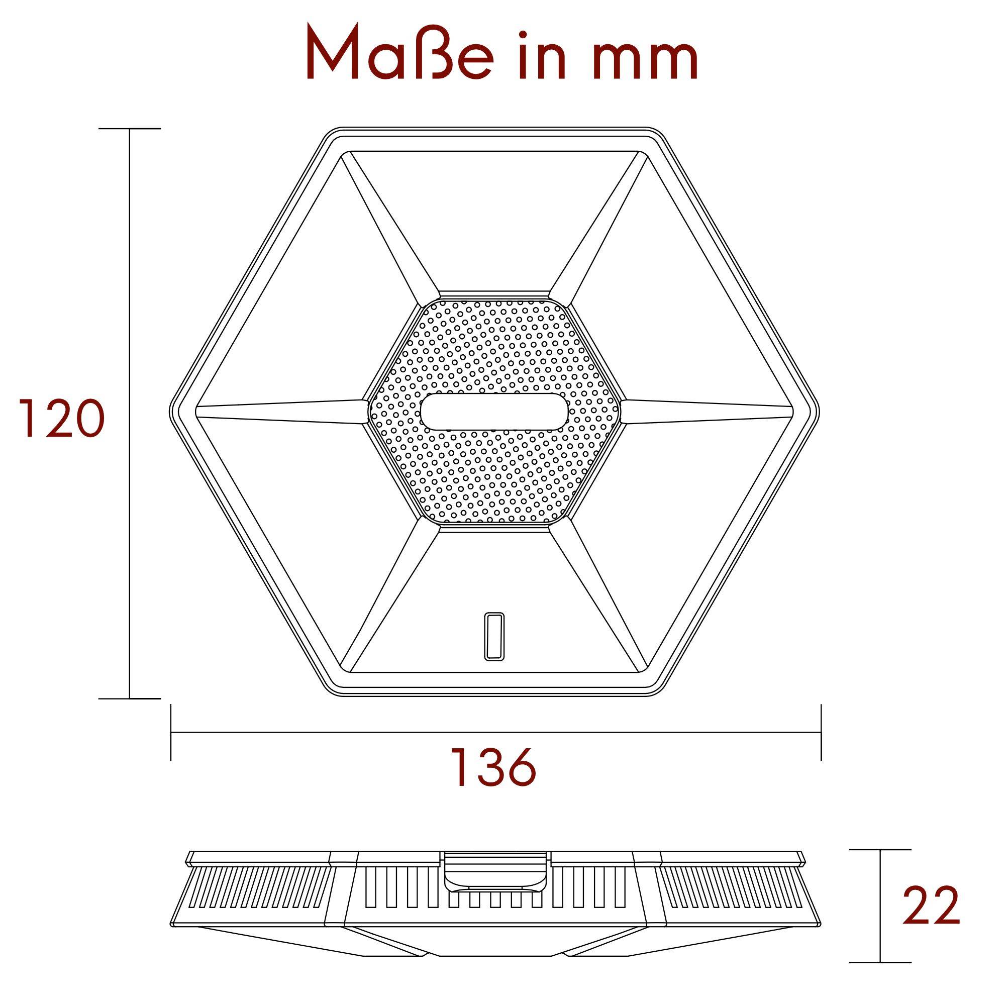 kalb | Alien QI Unterbau Ladegerät schwarz Ladedistanz 15-33 mm Smart Wireless