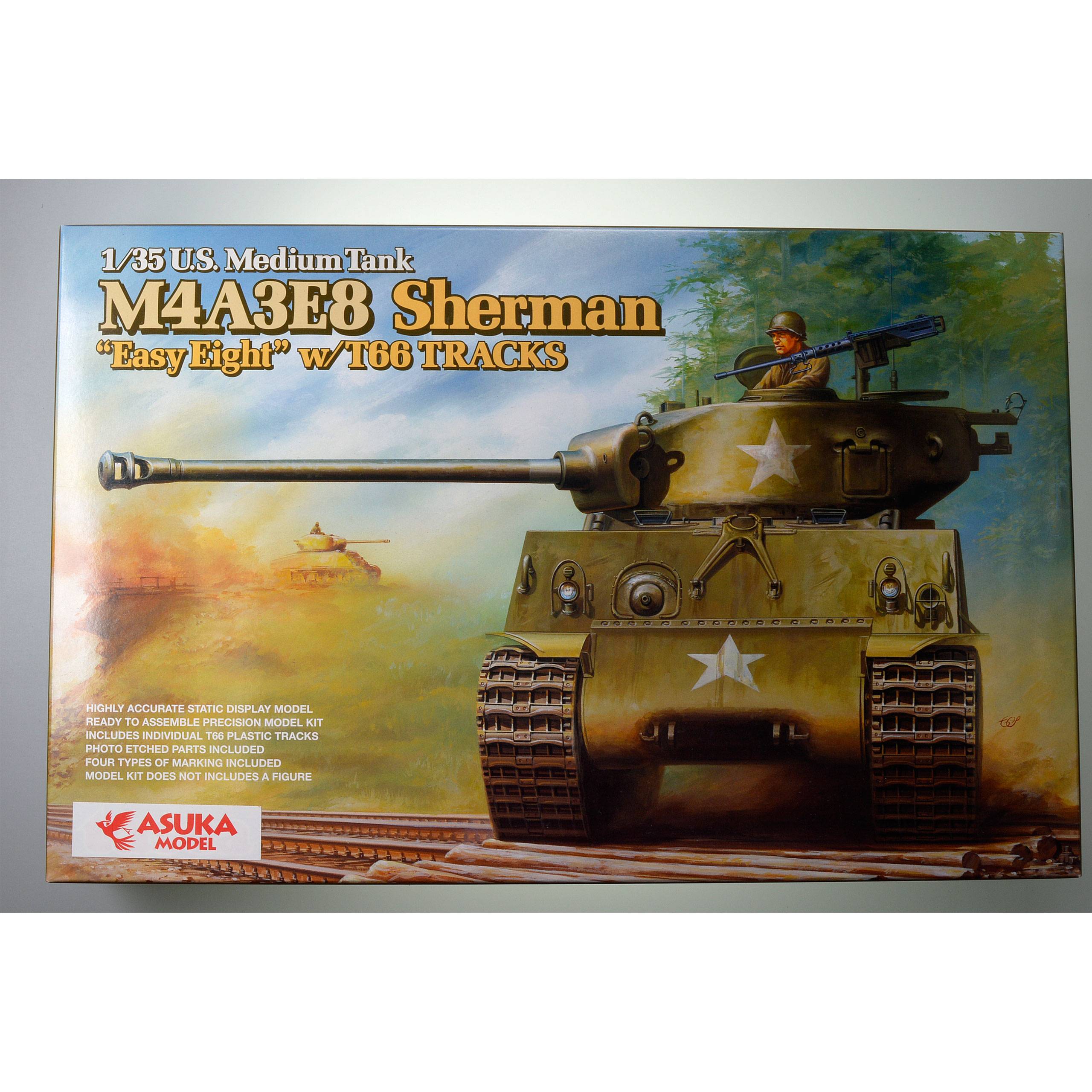 Tamiya 1:35 US M4A3E8 Sherman Easy Eight Euro 300035346 Panzer