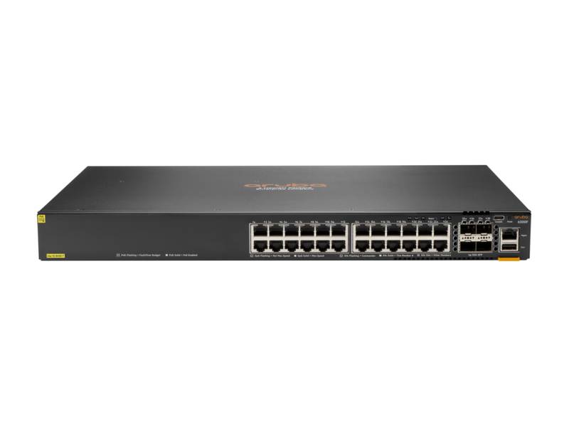 HPE Aruba 6300F - Switch - L3 - managed - 24 x 10/100/1000 (PoE+)