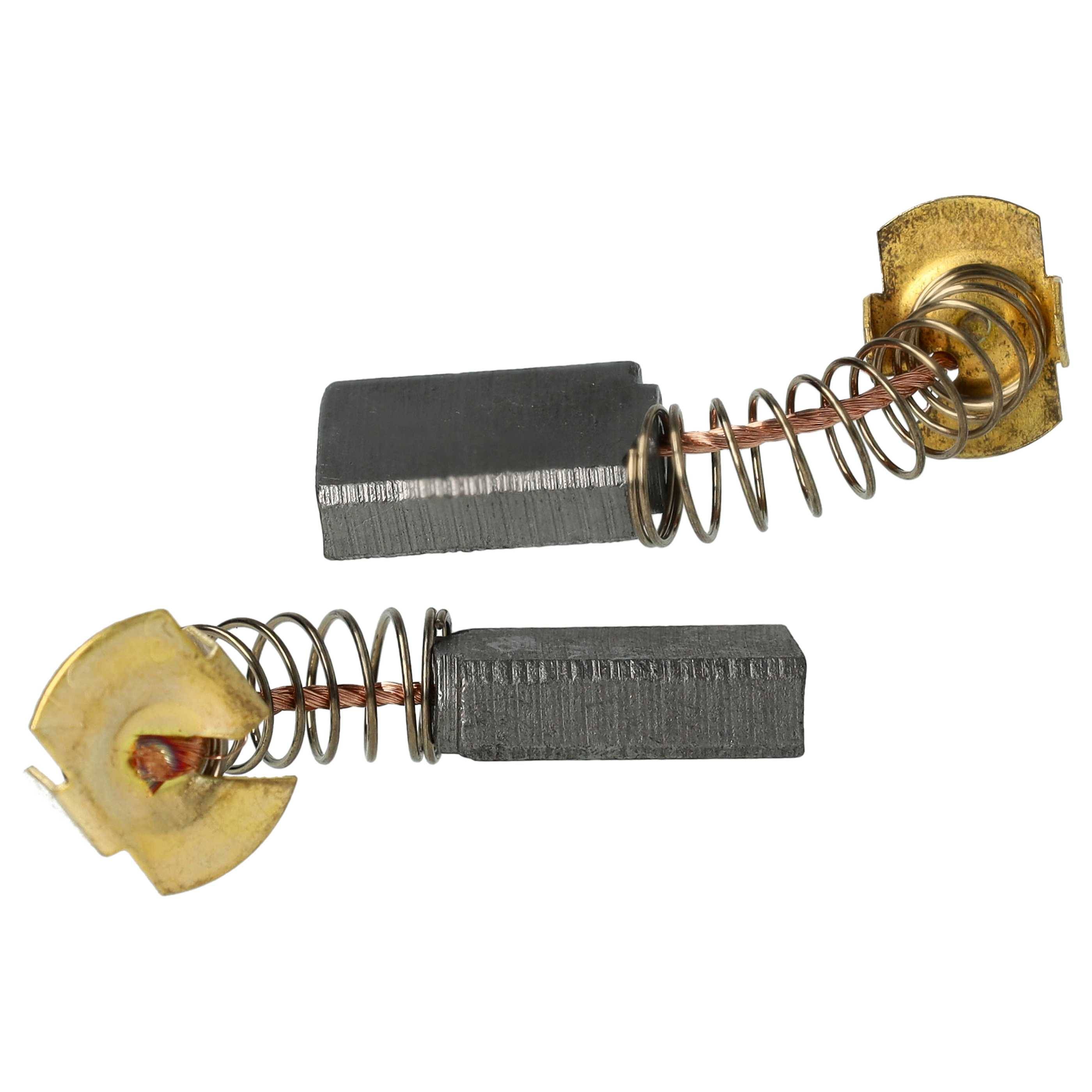 vhbw 2x Kohlebürste 5 x 11 x 17 mm Ersatz für Makita B-80379, CB-303A für Elektrowerkzeug