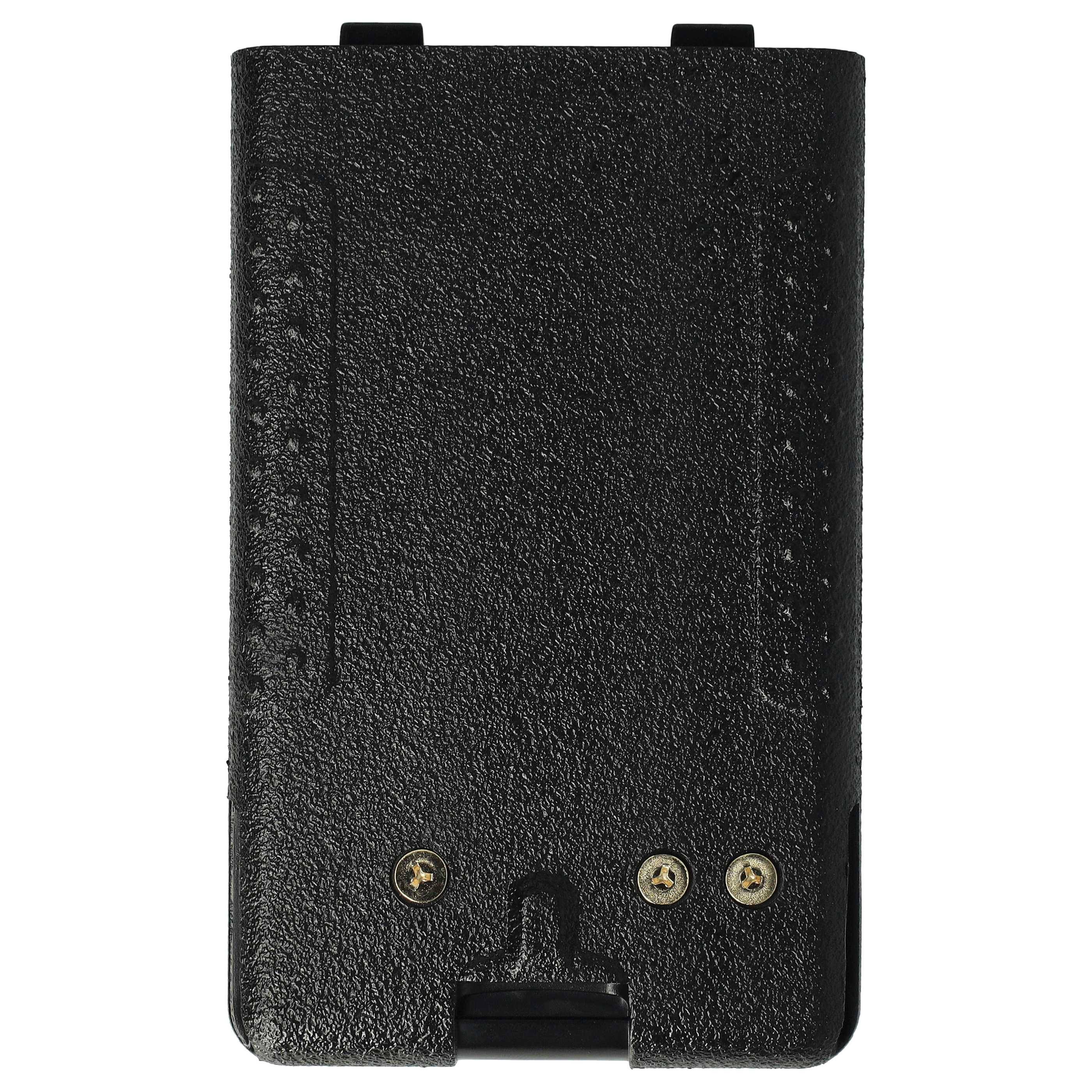 vhbw 5x Akku kompatibel mit Yaesu Vertex VXA-300 Pilot III, VXA-300 Lite Funkgerät, Walkie Talkie (1600 mAh, 7,2 V, NiMH)