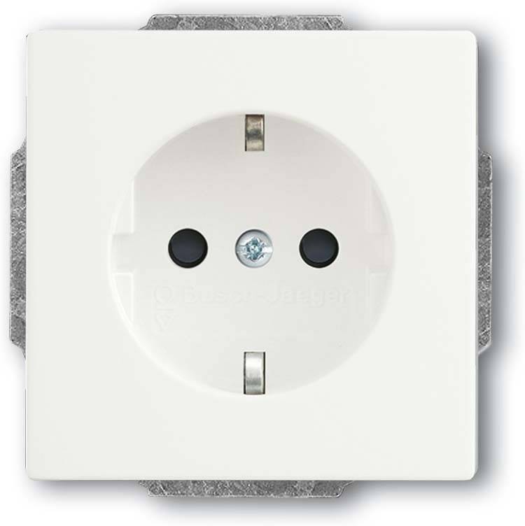 10 Stk. Busch-Jaeger SCHUKO Steckdosen-Einsatz 20 EUCRB-884