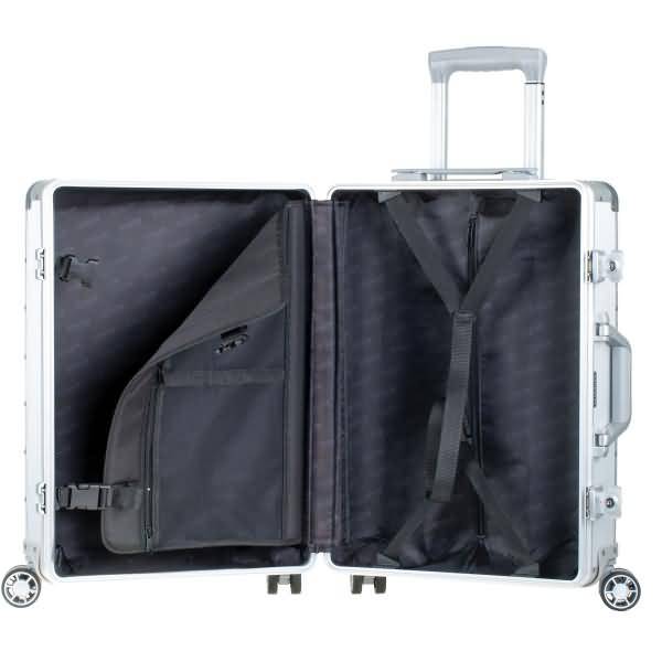 Reisetrolley Orbit 40x55x20cm Aluminium silber matt