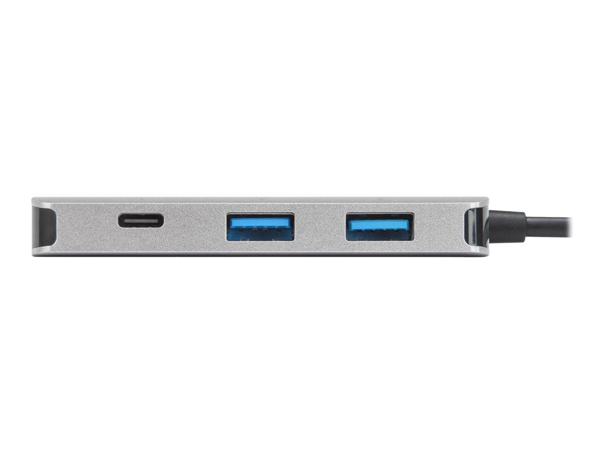 Targus - Hub - 2 x USB 3.2 Gen 1 + 1 x USB-C 3.2 Gen 1 + 1 x USB-C 3.2 Gen 1 (Spannungsversorgung)