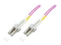 EFB Duplex Jumper LC-LC 50/125,OM4,LSZH,violett,2.0mm,1,5m