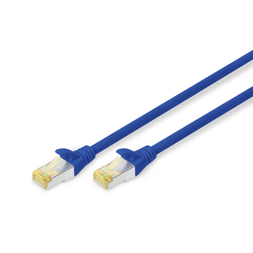 Assmann Patch-Kabel - Kabel - Netzwerk Patchkabel CAT 6a SFTP 3 m - Blau