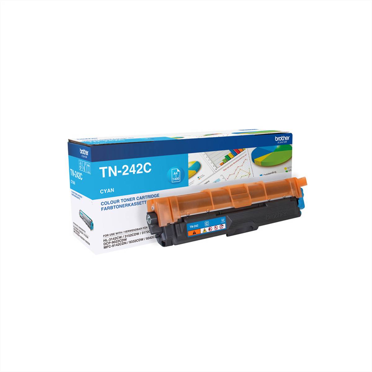 Brother TN242C - Cyan - Original - Tonerpatrone