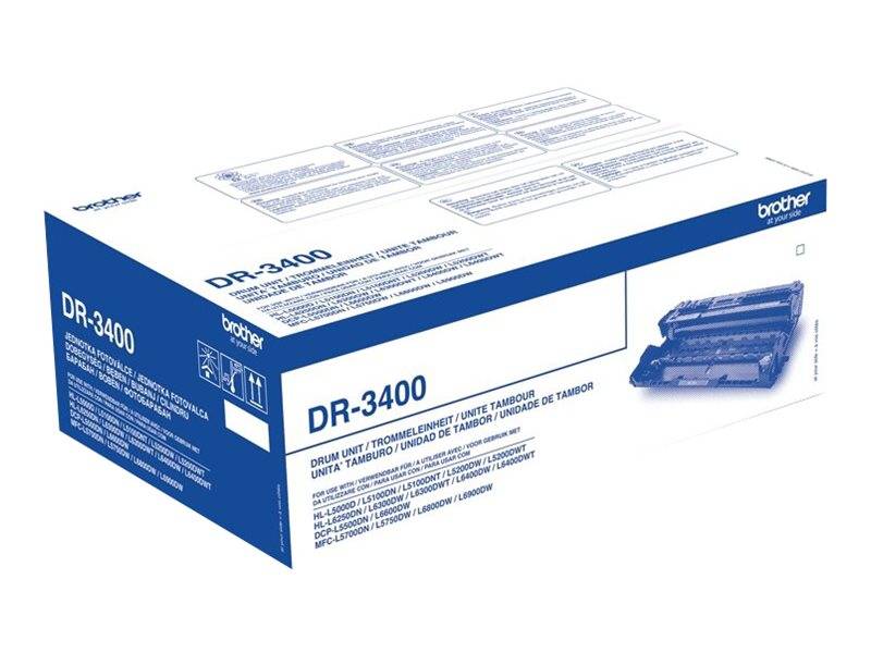Brother DR-3400 - Schwarz - original - Trommeleinheit