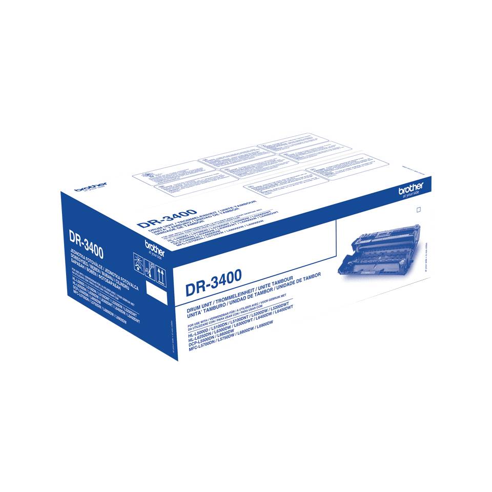 Brother DR-3400 - Schwarz - original - Trommeleinheit