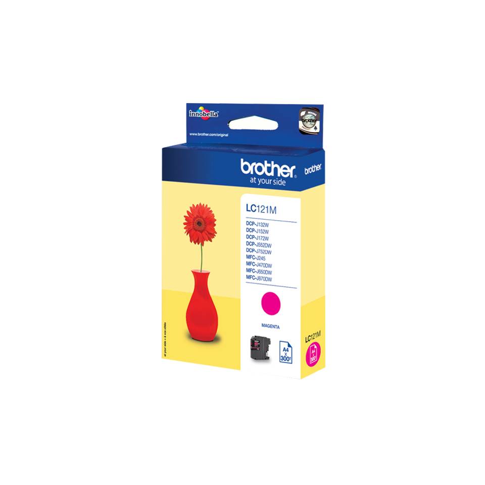 Brother LC121M - Magenta - Original - Tintenpatrone