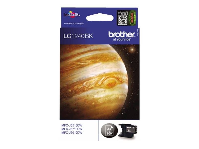 Brother LC1240BK - Schwarz - original - Tintenpatrone