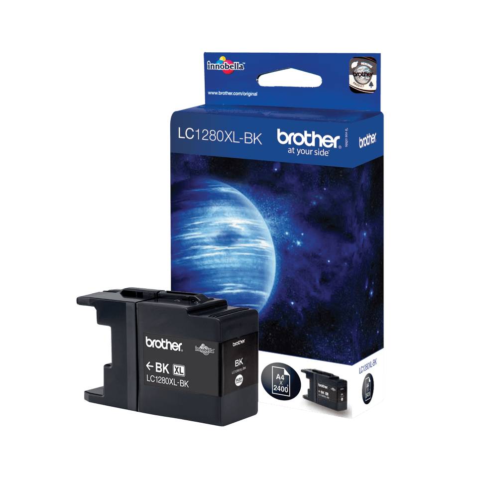 Brother LC1280XLBK - Schwarz - original - Tintenpatrone