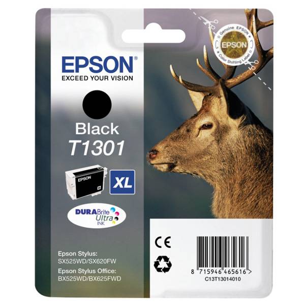 Epson T1301 - 25.4 ml - Größe XL - Schwarz - Original