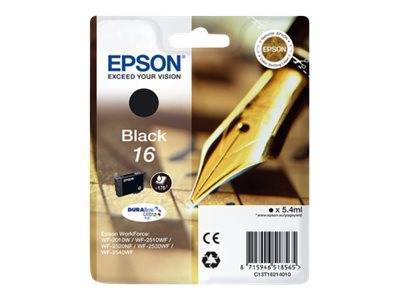 Epson 16 - 5.4 ml - Schwarz - Original - Blisterverpackung