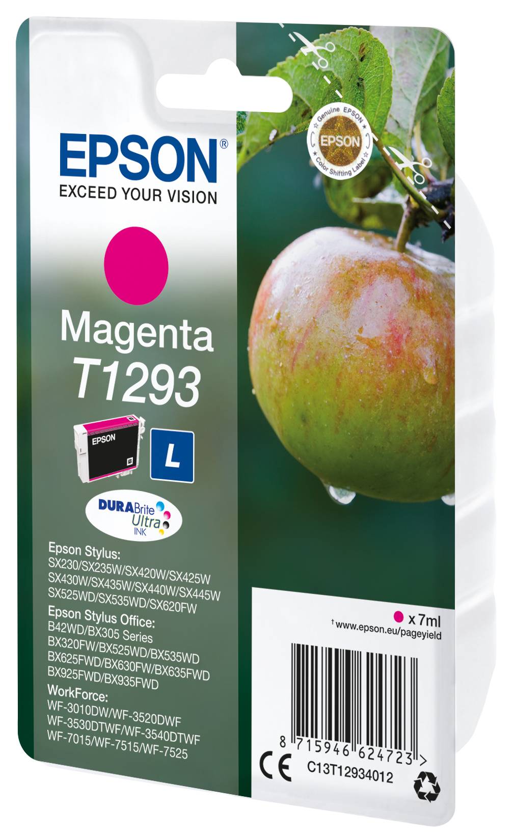 Epson T1293 - 7 ml - L-Größe - Magenta - Original