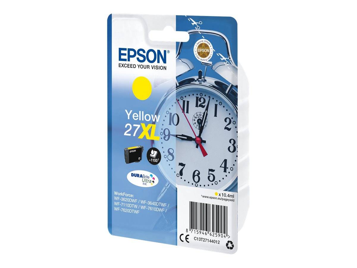 Epson 27XL - 10.4 ml - XL - Gelb - Original - Tintenpatrone
