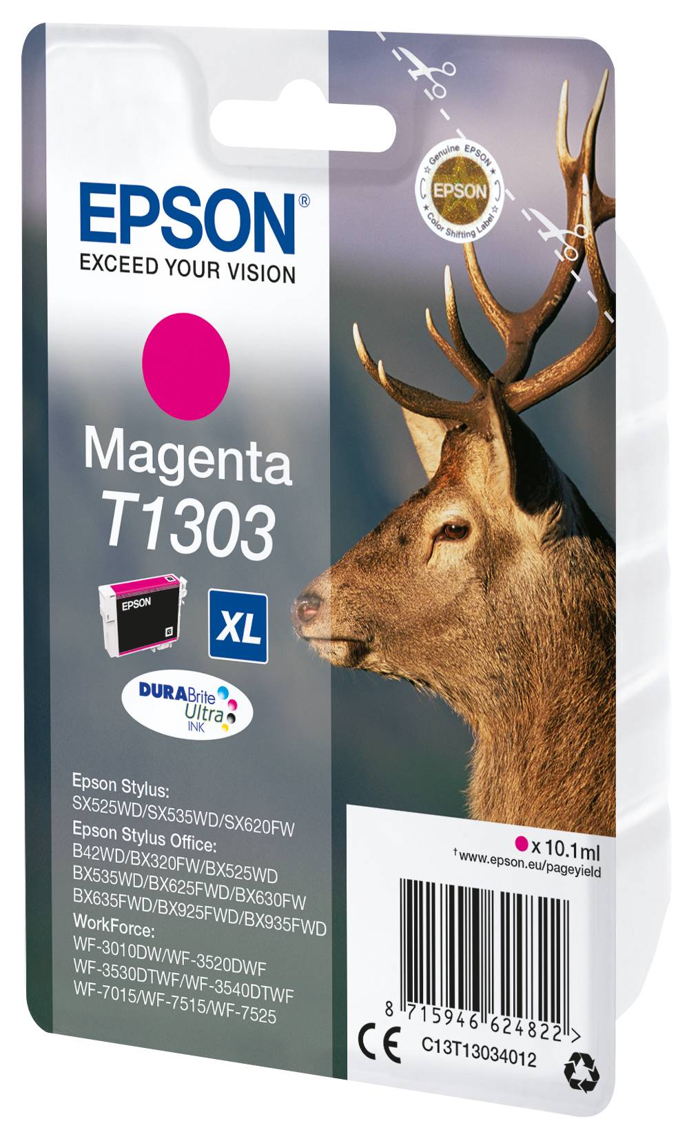 Epson T1303 - 10.1 ml - Größe XL - Magenta - Original