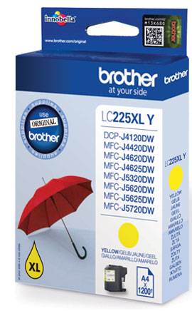 Brother LC225XLY - Gelb - Original - Tintenpatrone