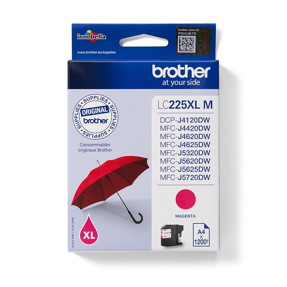 Brother LC225XLM - Magenta - original - Tintenpatrone