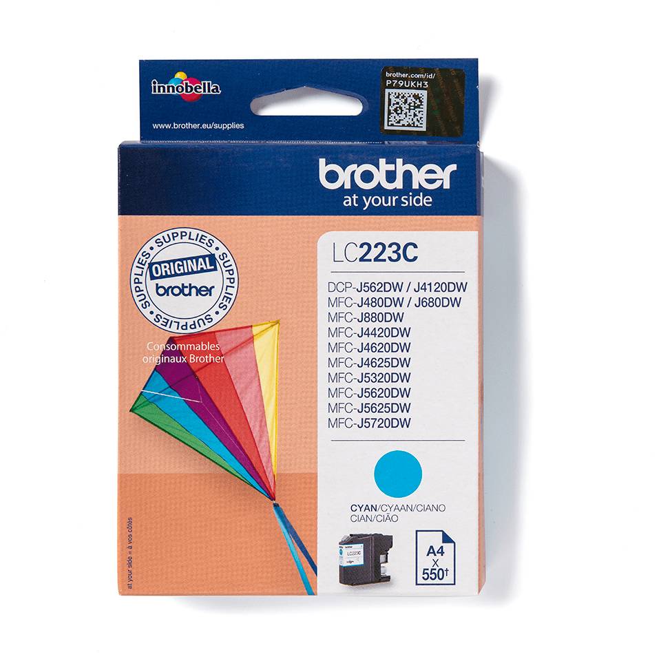 Brother LC223C - Cyan - original - Tintenpatrone