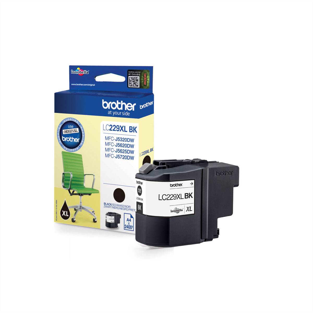 Brother LC227XLBK - Schwarz - Original - Tintenpatrone