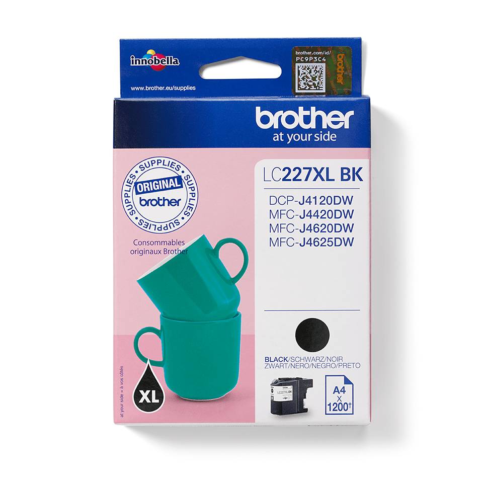 Brother LC227XLBK - Schwarz - original - Tintenpatrone
