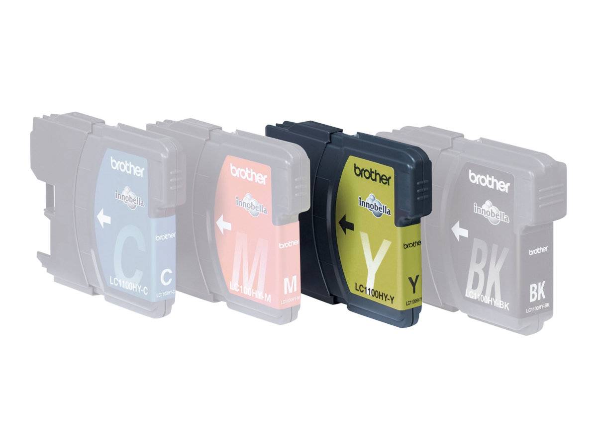 Brother LC1100HYY - Hohe Ergiebigkeit - Gelb