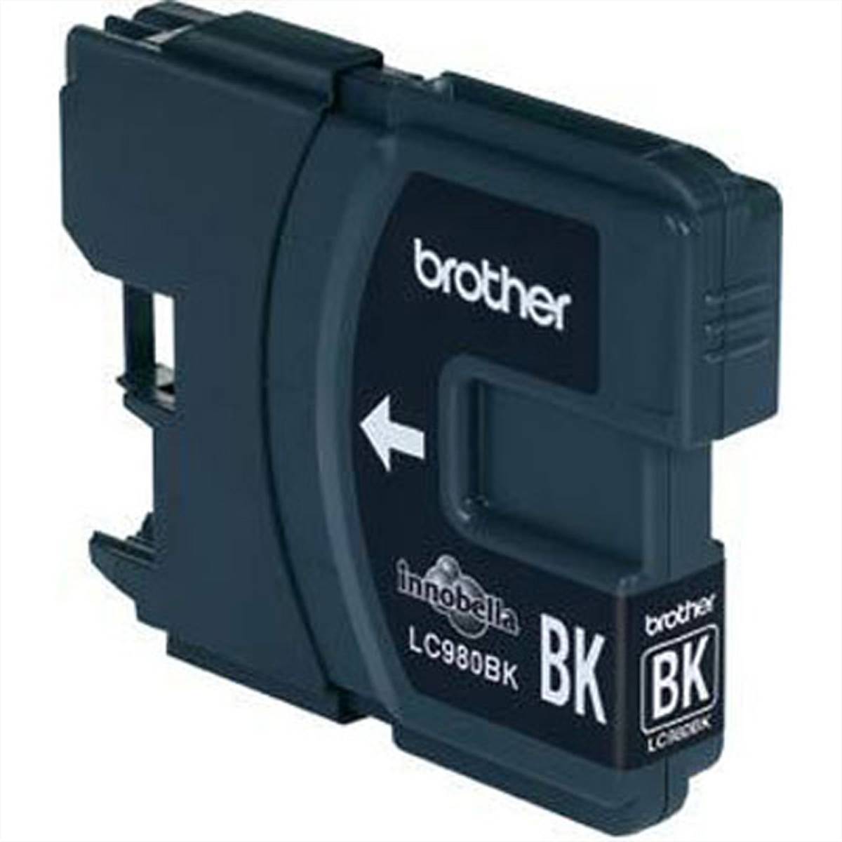 Brother LC980BK - Schwarz - Original - Tintenpatrone