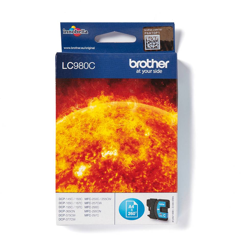 Brother LC980C - Cyan - original - Tintenpatrone
