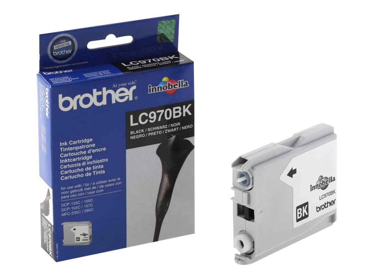 Brother LC970BK - Schwarz - Original - Tintenpatrone