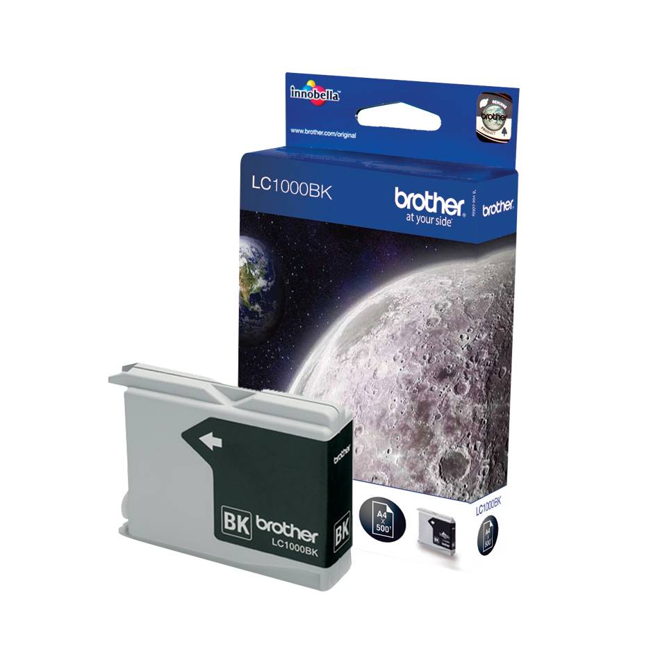 Brother LC1000BK - Schwarz - Original - Tintenpatrone