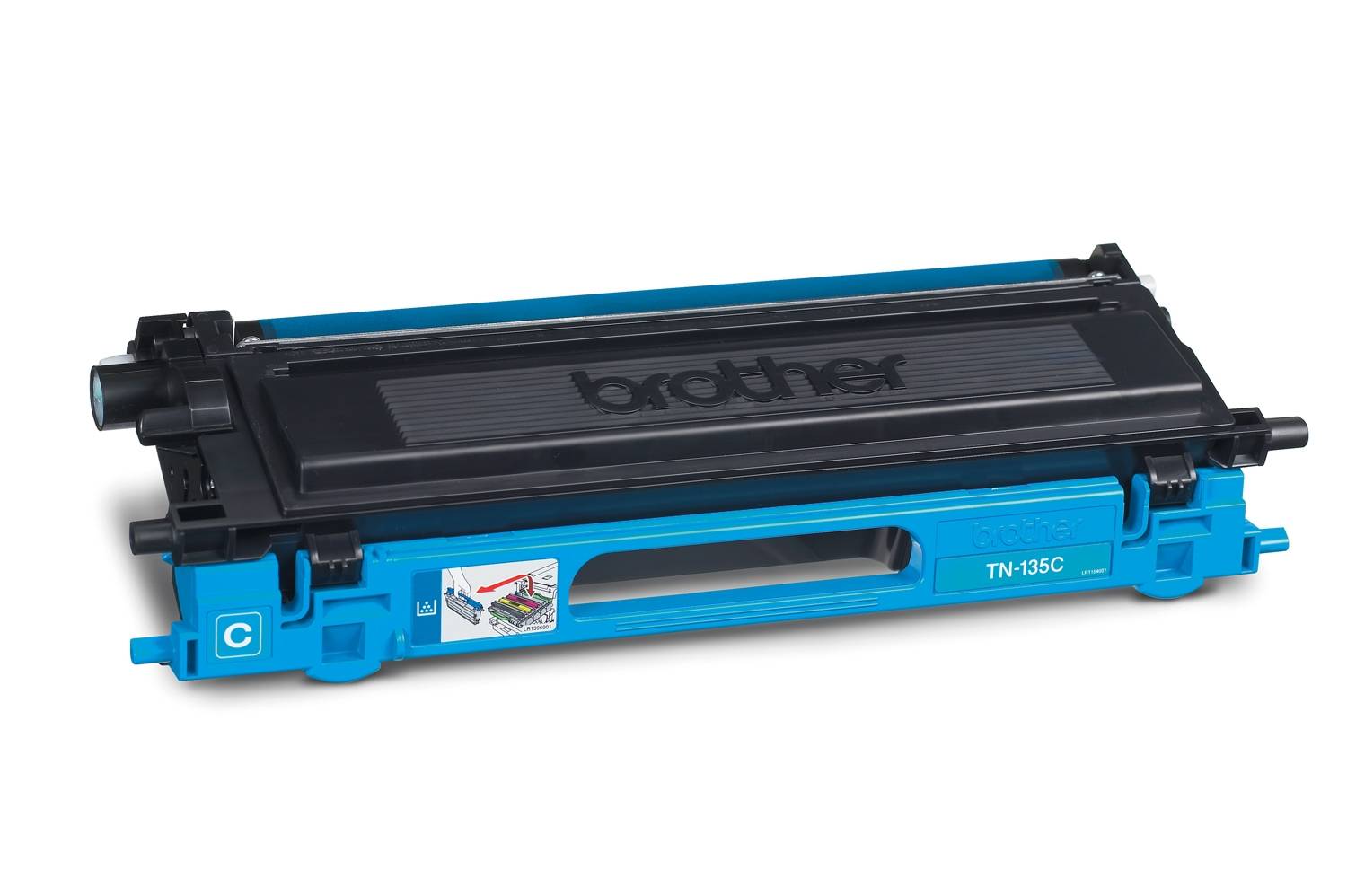 Brother TN135C - Hohe Ergiebigkeit - Cyan - Original