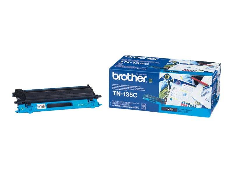Brother TN135C - Hohe Ergiebigkeit - Cyan - Original