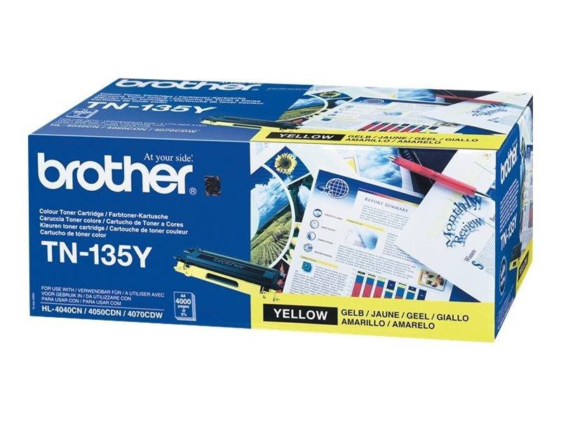 Brother TN135Y - Gelb - Original - Tonerpatrone