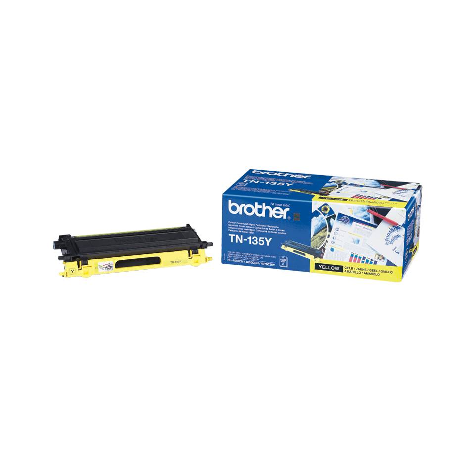 Brother TN135Y - Gelb - original - Tonerpatrone