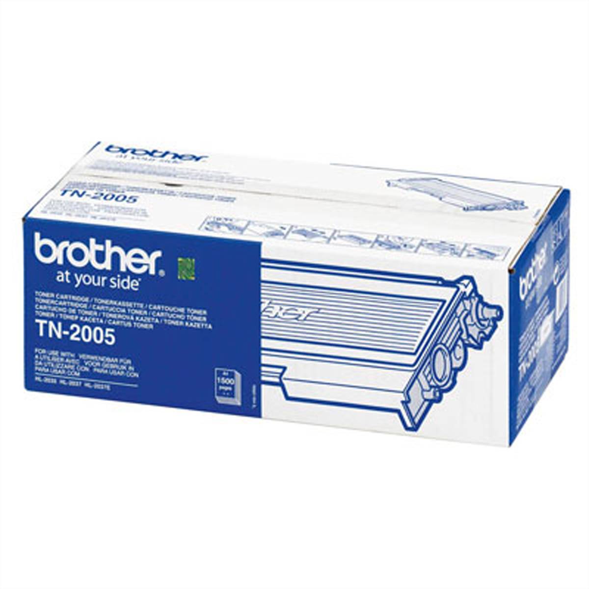 Brother TN2005 - Schwarz - original - Tonerpatrone