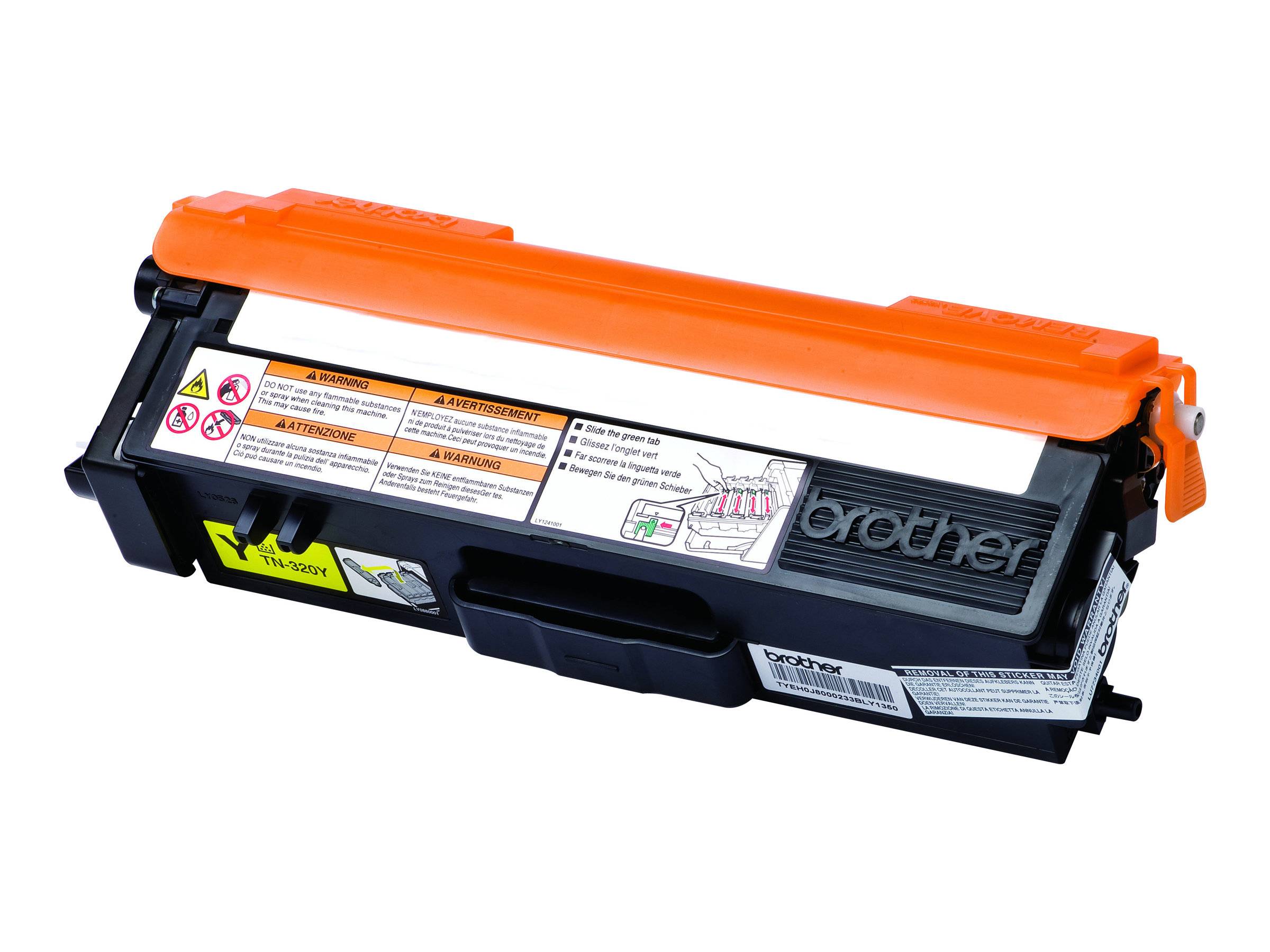 Brother TN320Y - Gelb - original - Tonerpatrone