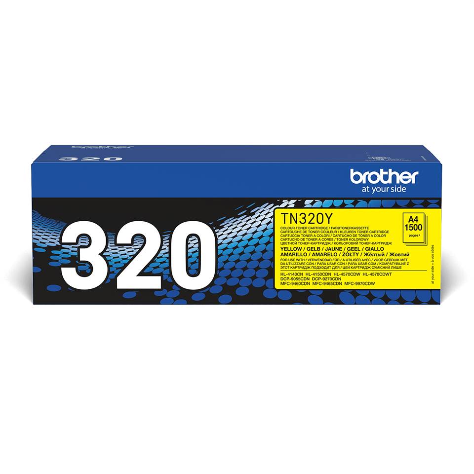 Brother TN320Y - Gelb - original - Tonerpatrone