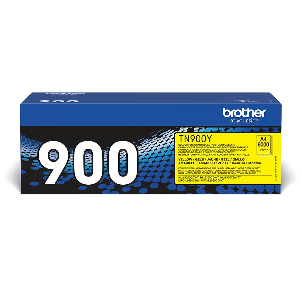 Brother TN900y - Gelb - original - Tonerpatrone