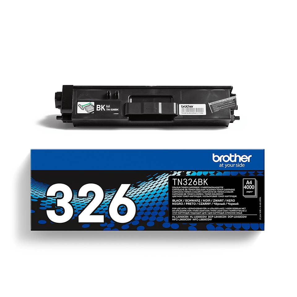 Brother TN326BK - Schwarz - original - Tonerpatrone