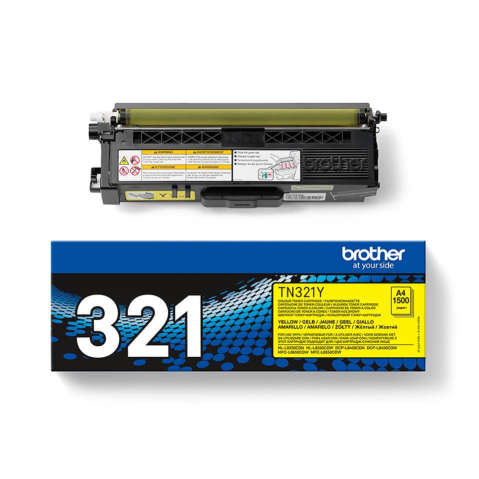 Brother TN321Y - Gelb - original - Tonerpatrone