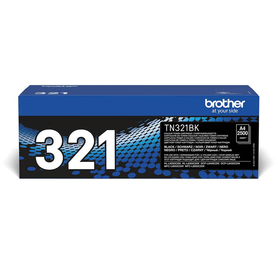 Brother TN321BK - Schwarz - original - Tonerpatrone