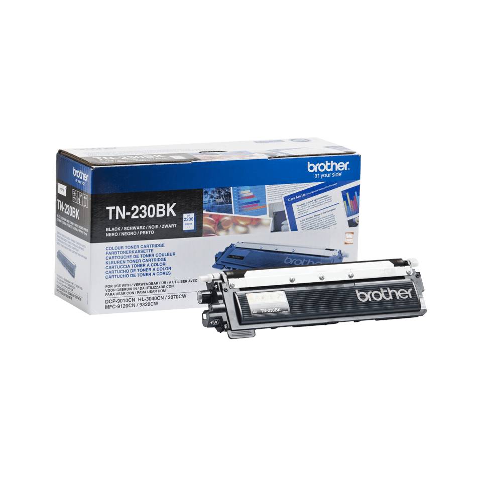 Brother TN230BK - Schwarz - original - Tonerpatrone